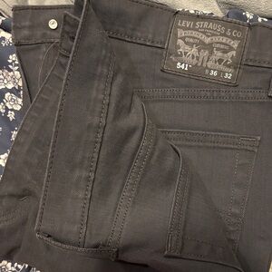 Levi's Men's Charcoal 541 Jeans